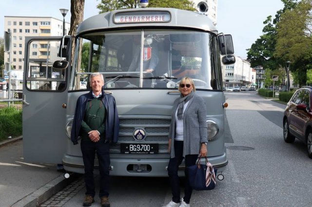 Oldtimerpremierenfahrt ins Jauntal zum Museum Liaunig